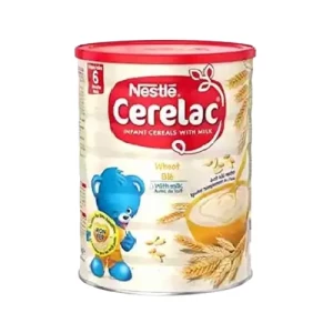 Nestle Cerelac Wheat With Milk (6 months +) Tin 1 kg (UK)