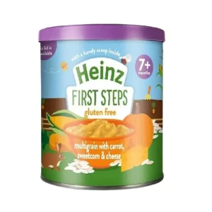 Heinz First Steps Dinner Multigrain with Carrot, Sweetcorn & Cheese (7 months+) 240gm