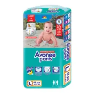 Avonee Jumbo Pack Large Pant Diaper 9-14Kg 48Pcs