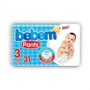 Bebem Jumbo Pant Midi 6-11 Kg 31 Pcs