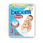 Bebem Jumbo Pant Midi 6-11 Kg 62 Pcs