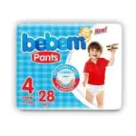 Bebem Jumbo Pant Midi 9-14 Kg 28 Pcs