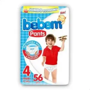 Bebem Jumbo Pant Midi 9-14 Kg 56 Pcs