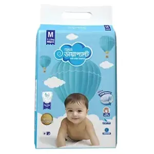 Bashundhara Diapant Pant Style Baby Diaper (7-12Kg) - M 40pcs