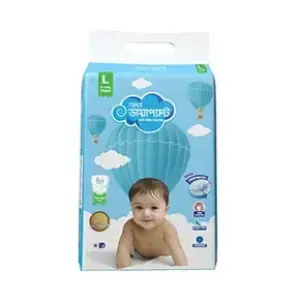 Bashundhara Diapant Pant Style Baby Diaper (9-14Kg) - L 34pcs