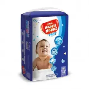 Fresh Happy Nappy Pant Diaper Medium 7-12Kg 40 Pcs