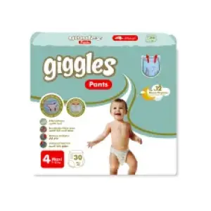 Giggles Baby Pants 7-18 Kg Maxi 30 Pcs L-81 (Made in Turkey)