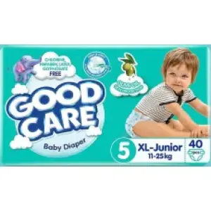 Good Care Twin Mini Olive Oil Diapers Belt 11-25 kg 40 Pcs