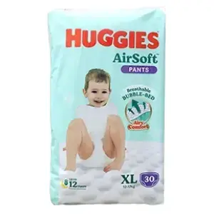 Huggies Airsoft Pants Baby Diaper (12-17kg) - XL30