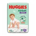 Huggies Airsoft Pants Baby Diaper (6-12kg) - M46