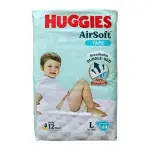 Huggies Airsoft Tape Diapers(10-15kg) – L44