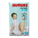 Huggies Airsoft Tape Diapers(15kg+) – XXL32