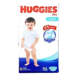 Huggies Dry Tape Baby Diaper (11-16kg) - XL48/46