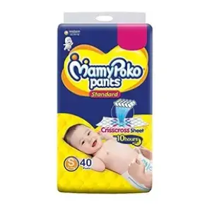 MamyPoko Pants Baby Diaper Standard (4-8Kg) - S40