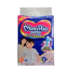 TMamyPoko Pants XL 12-17 Kg 48 Pcs (Made in India)