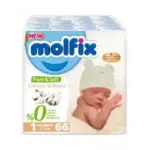 Molfix Twin Newborn Belt 2-5 Kg 66 Pcs (Made in Turkey)