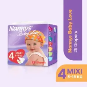 Nannys Baby Love Diaper Maxi Belt 8-18 kg 25 pcs (Made in Cyprus) 