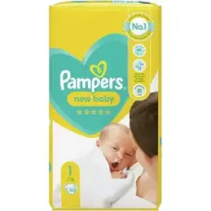 Pampers Diapers Newborn Size 1 Belt 2-5kg- 50 pcs (UK)