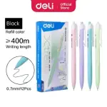 Deli Ball Point Pen Black Mini Tip 0.7Mm Q03330 12 Pes Box Pen