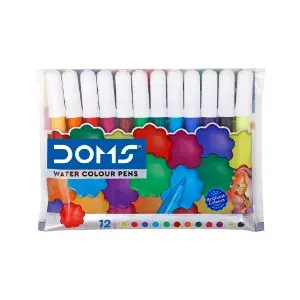 Doms 12 Water Color Pen (Half Size)