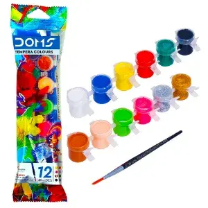 Doms Tempura Color 12 Pcs Doms