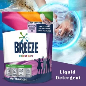 Breeze Color Care Liquid Detergent 1.8kg (Packet)