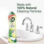 CIF Cream with 100% Natural Cleaning Lemon 500ml