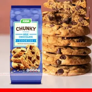 Asda Chunky Milk Chocolate Cookies 180G