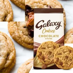 Galaxy Cookies Chocolate Chunk 180g