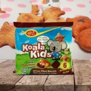 Koala Kids with Chocolate Cream Biscuits 96G