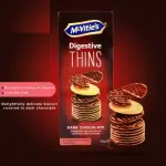 Mc-Vitie's Digestive Thins Dark Chocolate Biscuits 150G