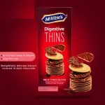 Mc-Vitie's Digestive Thins Milk Chocolate Biscuits 150G