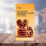 M&S All Butter Cinnamone Sugar Palmiers 100g 