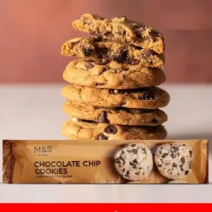 M&S Chocolate Chip Cookies 200G