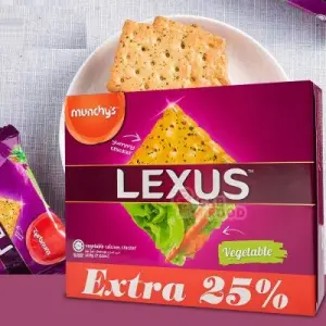 Munchy's Lexus Vegetable Calcium Cracker 200G