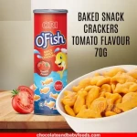 ORI O'Fish Baked Snack Crackers Tomato Flavor 70G