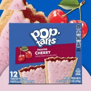 Pop Tarts Frosted Cherry 12 Toaster Pastries 576G