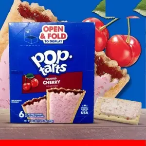 Pop.Tarts Frosted Cherry 6 Pouches Of 2 Toaster Pastries 576G