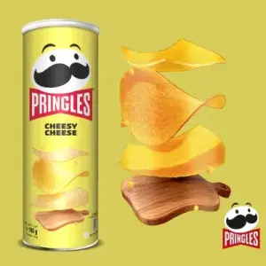 Pringles Cheesy Cheese Chips 165G