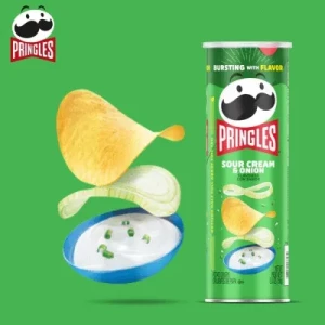 Pringles Sour Cream Onion Chips 158g