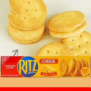 Ritz Cheese Sandwich Crackers 96gm