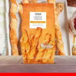 Tesco Cheese Twists Cheddar Cheese 125G