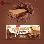 Tiffany Crunchy n Cream Chocolate Wafers 76g