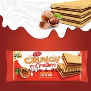 Tiffany Crunchy n Cream Hazelnut Wafers 76g