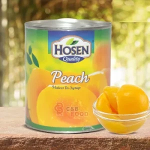 Hosen Peach Halves In Syrup 825G