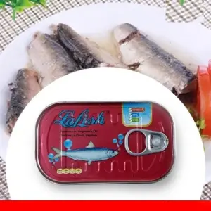 Lafish Sardines In Vegetable Oil 125G