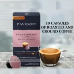 Davidoff Crema Intense Smooth & Rounded Coffee Capsules 55G