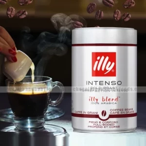 Illy Intenso Bold Roast Coffee Beans 250G