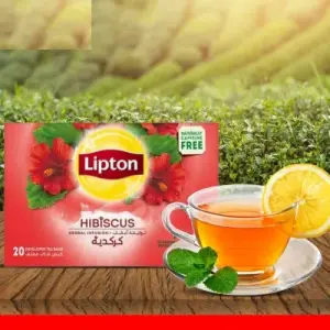 Lipton Hibiscus Herbal Infusion (20 Tea Bags) 40G