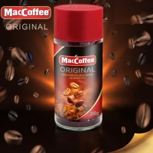 Maccoffee Original 100% Pure Soluble Coffee 200G